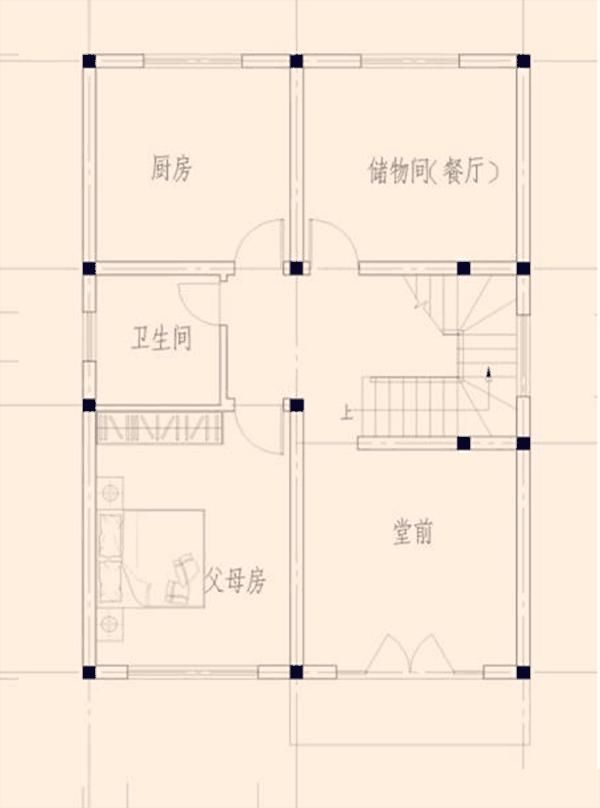 2款带堂屋农村别墅，经济实用接地气，为农村人量身定制好户型