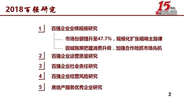 蒋云峰：发布2018中国房地产百强企业研究报告