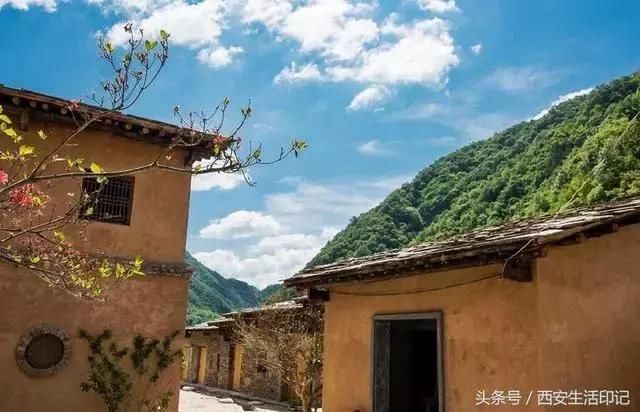 到终南山寨,看秦岭老屋