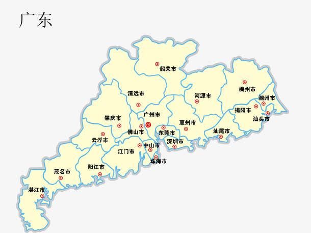 2018年广东各市GDP排名:深圳第一,广州
