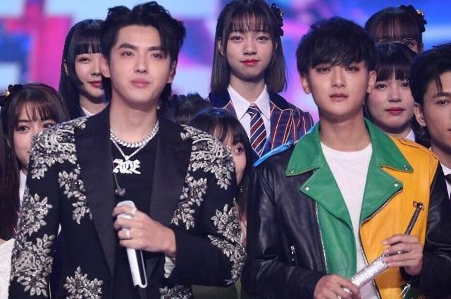 与吴亦凡跨年同框