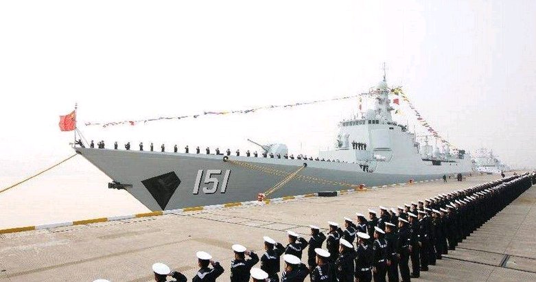 中国海军舰艇序列中,有多少艘军舰用河南