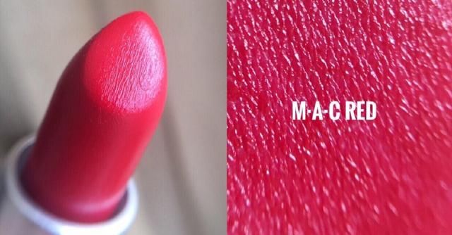 8支超美经典红色MAC子弹头口红!适合亚洲人