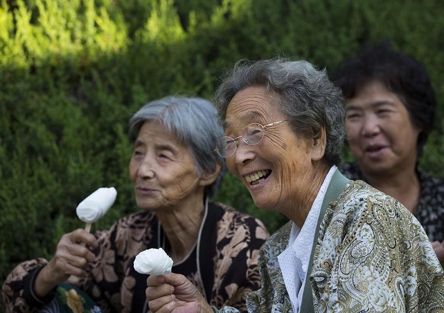 那些微笑的朝鲜老百姓 原来朝鲜人也是会笑的