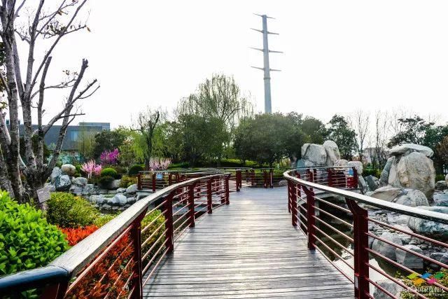 春满中国 醉西安｜春游好去处：在临潼度假区芷阳广场听见花开的