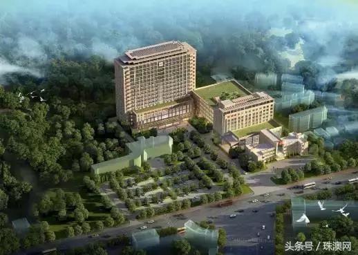 珠海横琴首个三甲医院规划图,未来珠海的医疗