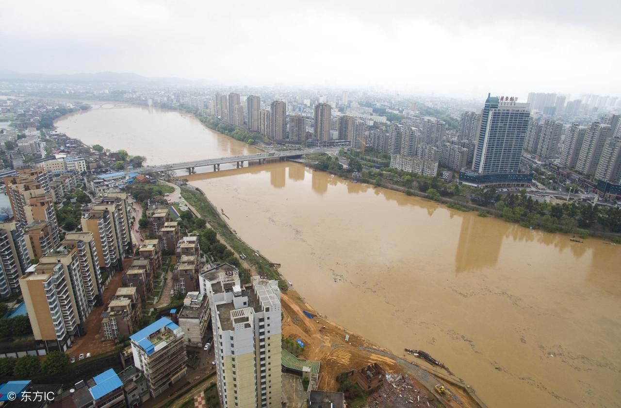 震撼航拍千里赣江第一城、世界钨都--江西赣州