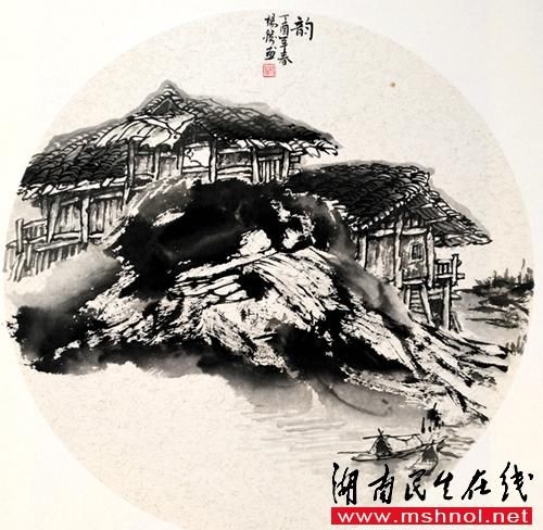 侗族青年画家杨绍啟(杨胜)：一笔一画 游于山水间