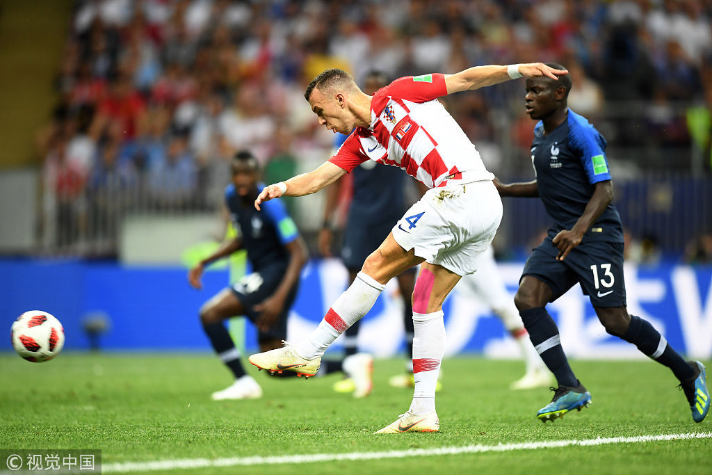 2018世界杯决赛 法国4-2克罗地亚获得冠军!