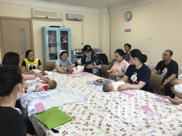 滨市红十字中心医院儿童保健科和产后康复科喜