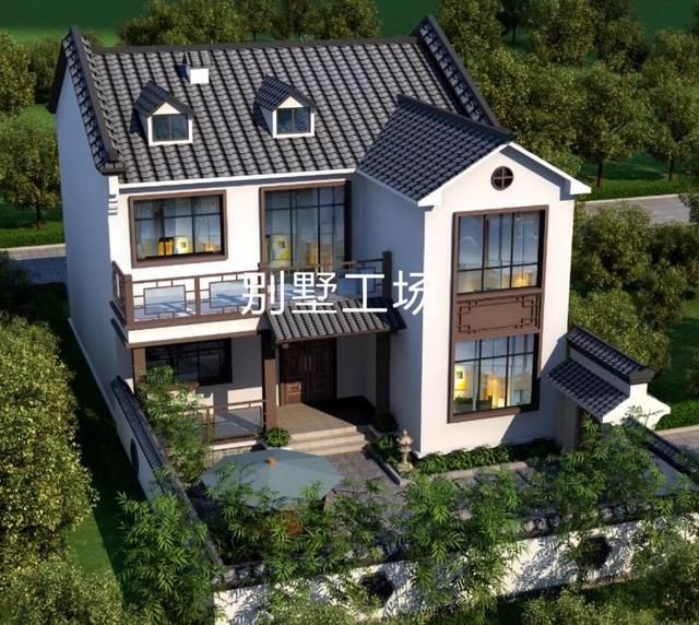6款不同风格农村别墅图纸,实用美观,适合农村建