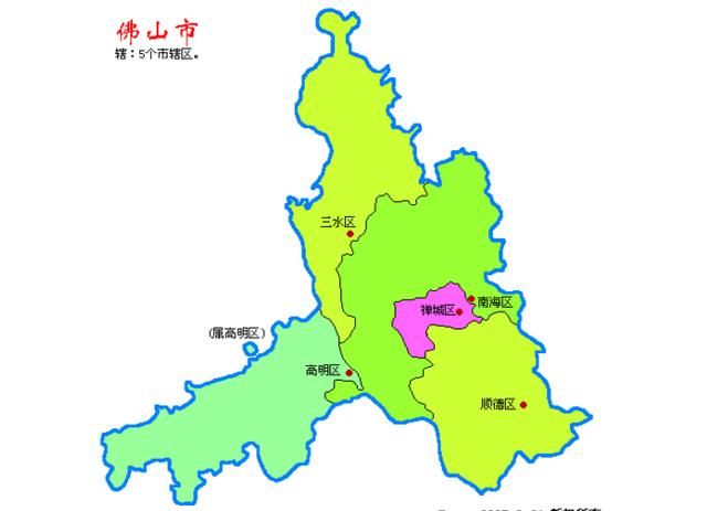 广东八个“无县城市”，有两个连市辖区都没有