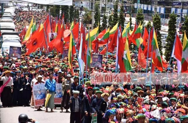 缅甸东枝16000人齐聚，原因与军队有关!