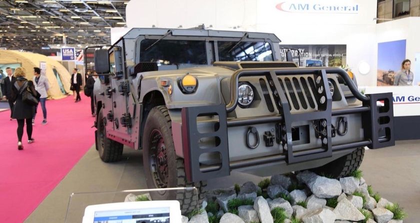 性能更优越 美国展示悍马军车最新升级版