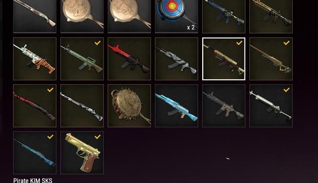 绝地求生全球第一皮肤的帐号?你想要的都有,战