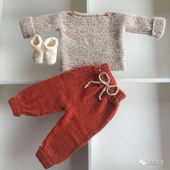 简单又实穿!0-3岁儿童毛衣就该这么织,男女宝宝