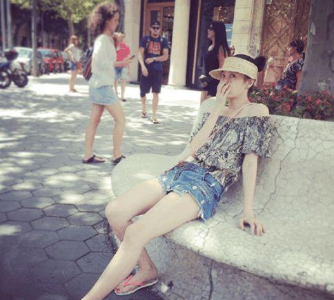 图一清纯元气少女,图二大长腿,图三闭月羞花春