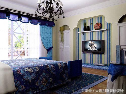 亿达普罗旺斯300平米 地中海别墅装修