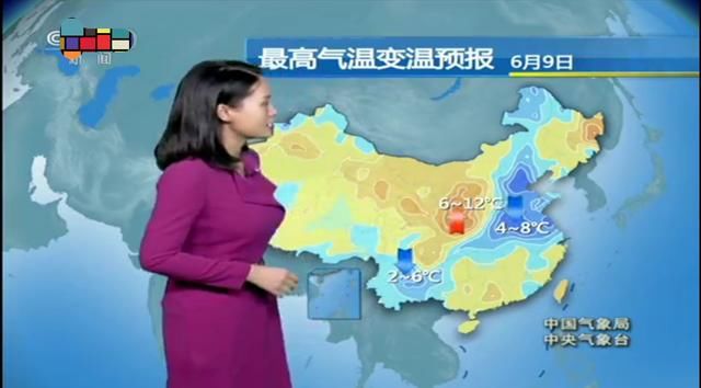 中央台早间发布未来3天全国天气预报 放眼全国有降雨，也有降温