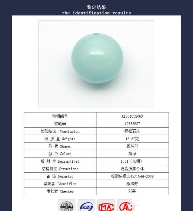 原矿绿松石的鉴定证书，居然有这么多门道呀！
