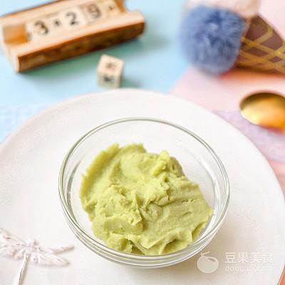 辅食日志 豌豆山药泥米糊