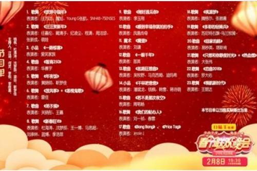 小年夜2019湖南卫视春晚节目单及嘉宾名单