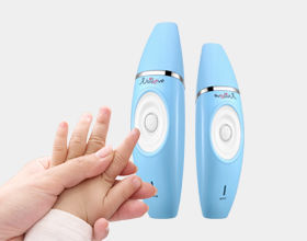 奈乐电动指甲剪采用全新技术,专为呵护宝宝而