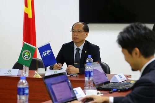 调研指导,亚足联裁判管理项目评估团访问中国