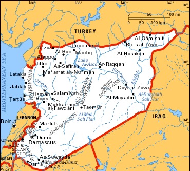 叙利亚和土耳其的现状