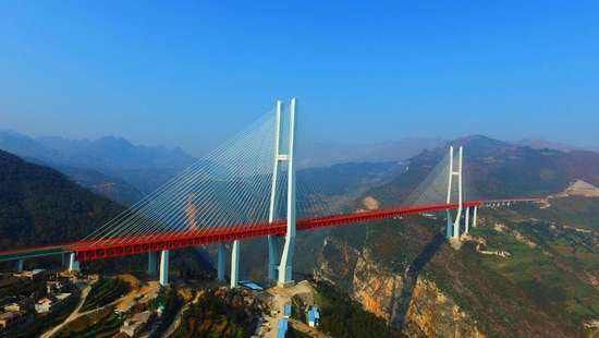 中国桥梁:我国这座桥为世界之最，高565米相当于200层楼高