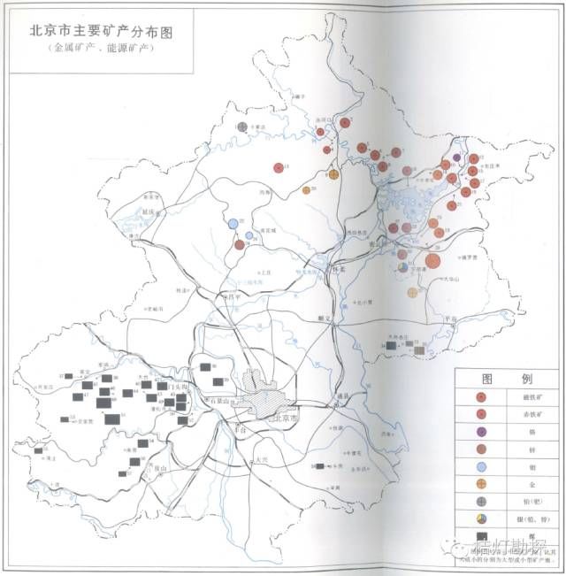 全国各省矿产资源分布，煤炭基本是重头