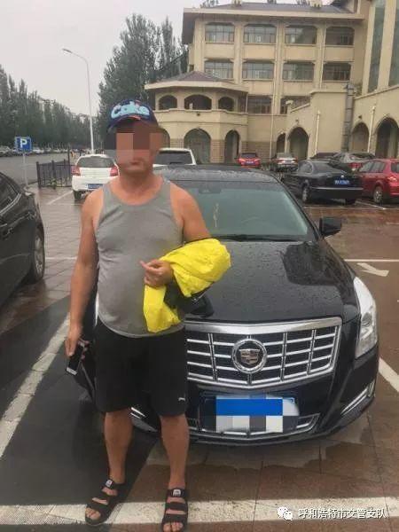 咋回事?呼市一男子遇交警例行检查,竟踩下油门