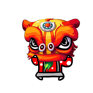 蘑菇头拜年表情包,2018年新年专用,拿去给亲朋