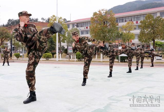 武警南平森林支队冬季大练兵战味十足