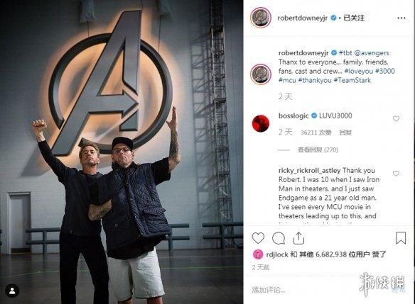 爱你三千遍!钢铁侠唐尼晒合影感谢所有人!