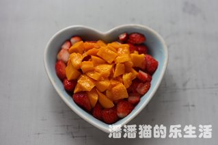 牛油果酱水果沙拉