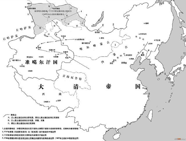 准噶尔汗国的北方故土，唐努乌梁海以北的大片土地何时并入俄国？