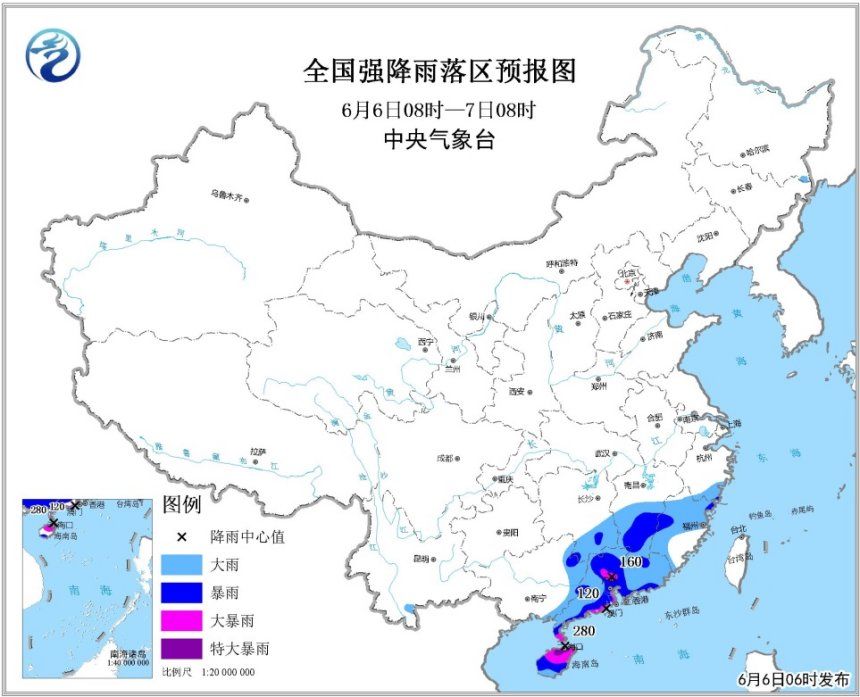 南海及华南等地将有较大风雨天气 华北黄淮等地有高温天气