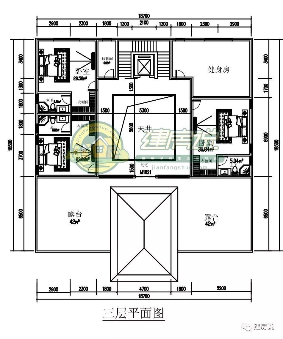 有品位的新中式别墅，农村富贵人家都这样建，财源广进!