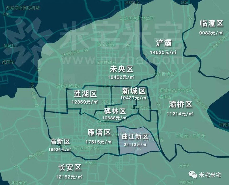 石家庄房价最贵的地方竟不是裕华区!附5月30个热点城市房价地图