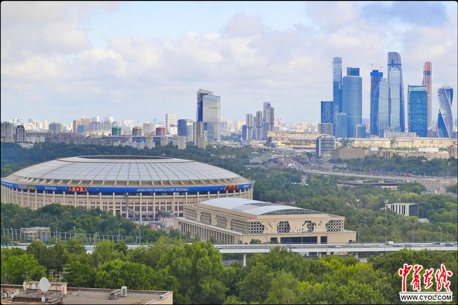 莫斯科卢日尼基体育场静待世界杯揭幕战