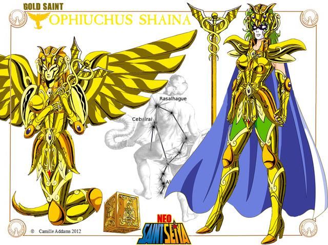 圣斗士星矢,白银晋升黄金,蛇夫座莎尔娜将成新黄金圣斗士?_【快资讯】