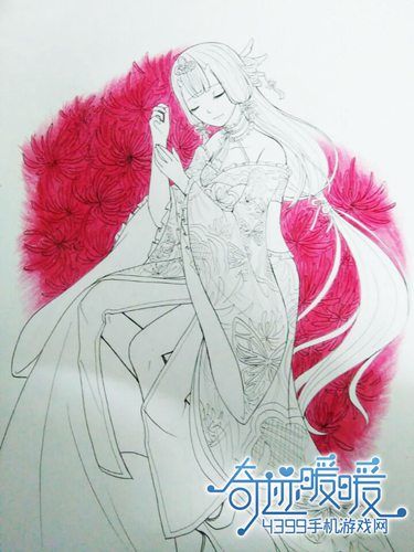 手绘彼岸花教程铅笔画 手绘彼岸花教程铅笔画画法