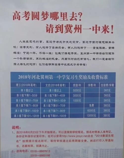 复读生要650分,衡水二中要逆天? 武邑、冀中、