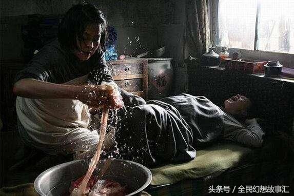 故事：风雨夜老婆婆借宿，恰逢妻子难产，儿子出生后才知她不是人