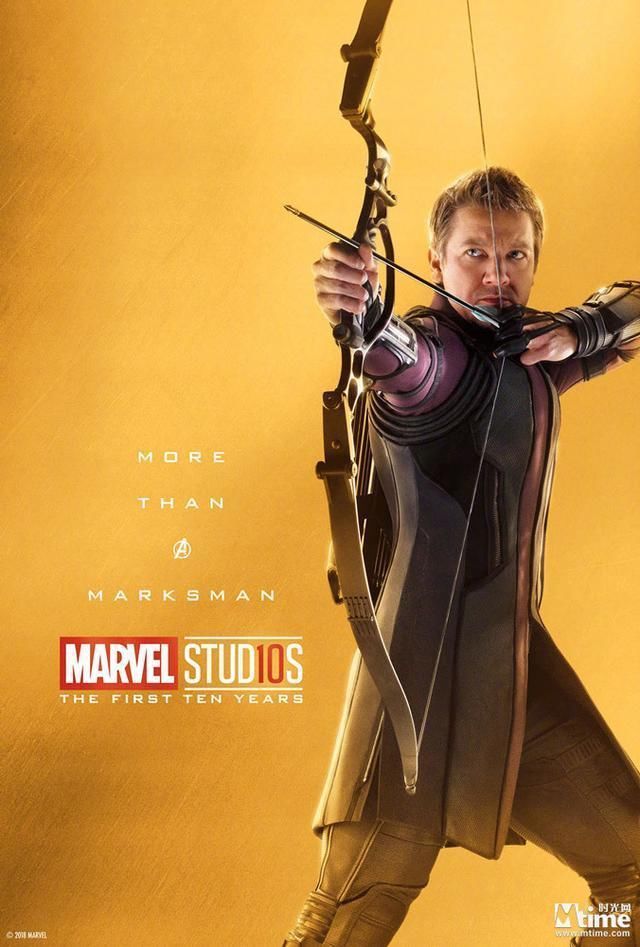 漫威十周年的复仇者联盟海报放出,全球最大的