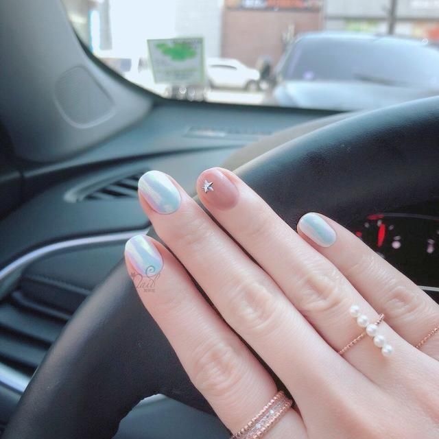 喵视角|人鱼姬&独角兽,这两镭射美甲也太戳少