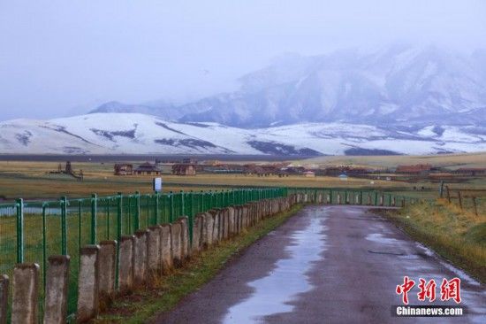 甘肃山丹马场五月降雪“润物细无声”