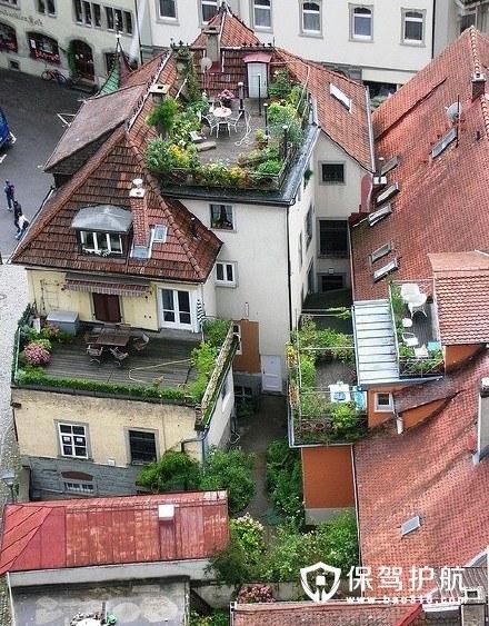 国外绝美屋顶花园设计 露台绿植花卉景观欣赏