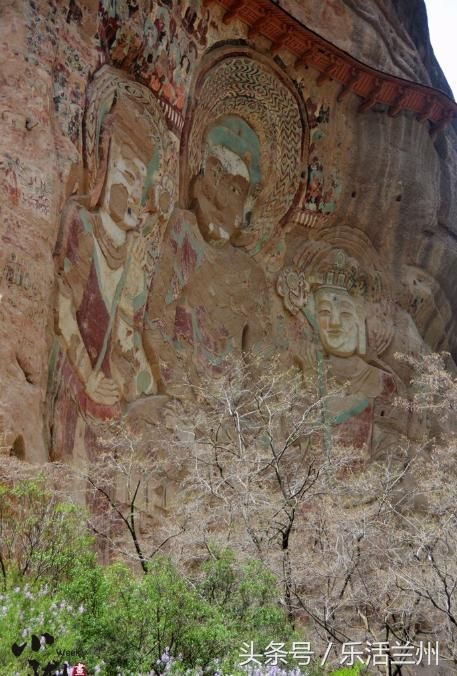 中国石窟艺术中的珍宝:甘肃武山县拉梢寺摩崖浮雕大佛